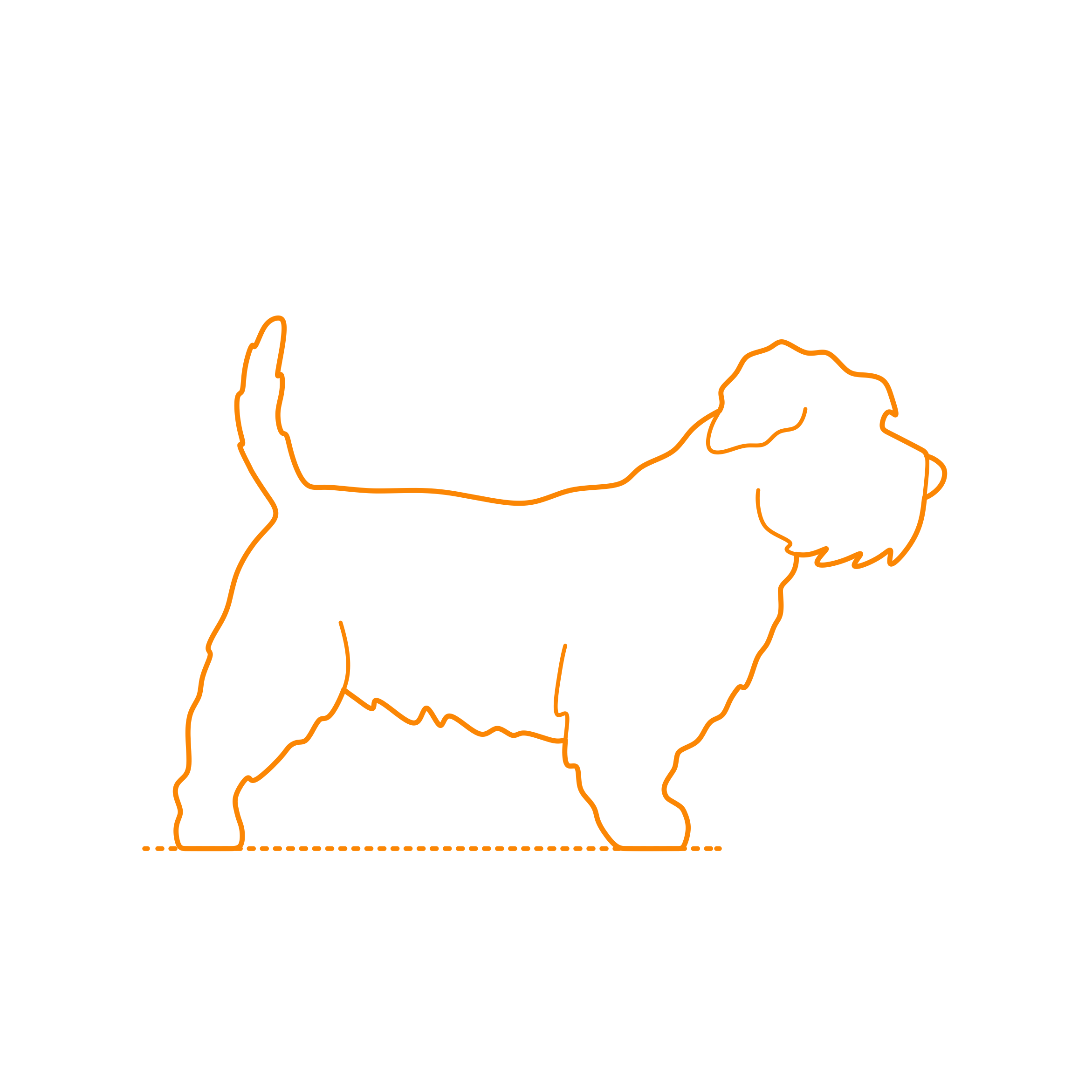 Animals Dogs Glen Of Imaal Terrier Tracing Svg Vector Free Vectors